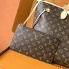 cmp_i1765600258953_4487_0_4 Old flower red 🎀🎀 Classic shopping bag large size 💋💋 Louis Vuitton's new Neverfull