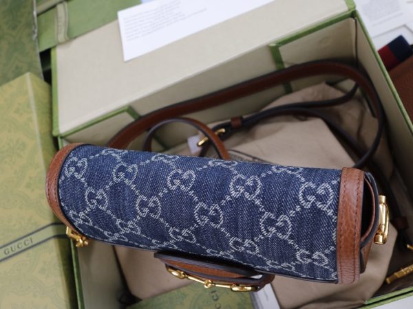 i1625728386_2851_2 The GG horseclip 1955 series mini handbag adds a mix and match style to this retro style collection
