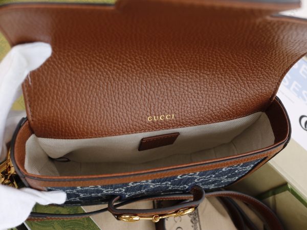 i1625728386_9127_7 The GG horseclip 1955 series mini handbag adds a mix and match style to this retro style collection