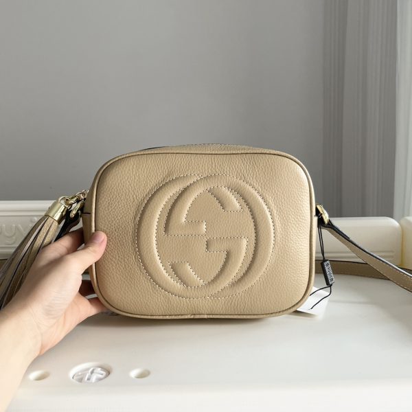 i1666863777_1639_0 GG Disco SOHO Camera Bag Classic will never go out of style embossed double G with leather tassels The top layer of cowhide is super soft