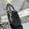 i1690525116_1158_2 ❤️❤️ Lady Dior's three panel embroidered bead tube with black lining and sheep tendon