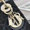 i1690525116_6686_5 ❤️❤️ Lady Dior's three panel embroidered bead tube with black lining and sheep tendon