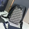 i1694951180_9650_4 🎆 This Rider backpack is carefully crafted with beige and blue Oblique printed fabrics