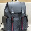 GUCCI Signature leather classic backpack