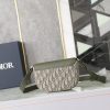 i1715895339_2281_4 💰 This saddle messenger bag features a stylish design, paired with a flip cover, showcasing exquisite elegance and elevating the style of the saddle series. Crafted with khaki Oblique printed fabri