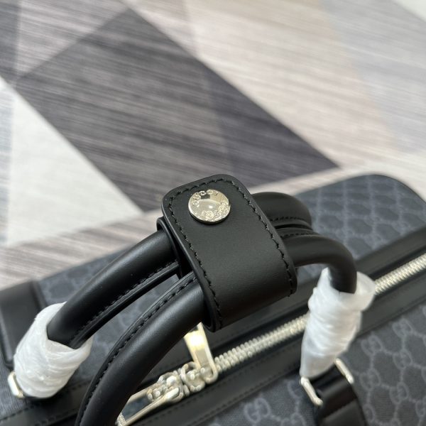i1719418622_3741_7 New GG travel bag. Classic GG Supreme canvas is known for its soft and stretchy texture