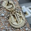 i1720170015_2087_5 ❤️❤️ Lady Dior's three grid embroidered bead diamond gold, with lamb tendon inside, is carefully crafted with 27 different sizes of bead diamonds