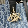 i1720371096_2427_0 medium size 💙 Dior Toujours denim blue cloth handbag