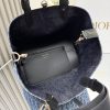 i1720371096_2641_0 medium size 💙 Dior Toujours denim blue cloth handbag