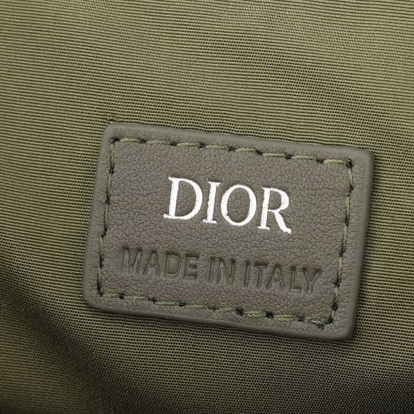 i1720436603_5035_7 adjustable and detachable Christian Dior logo nylon jacquard shoulder strap, matched with cowhide leather details, and Dior embossed logo on the inside with dust bag made in Italy