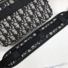 i1722363058_8373_4 The practical and compact style makes it an ideal Safari messenger bag for daily items. Made of beige and black Dior Oblique jacquard materials