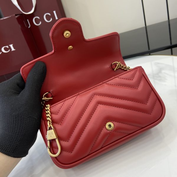 New GG Marmont series ultra mini handbag