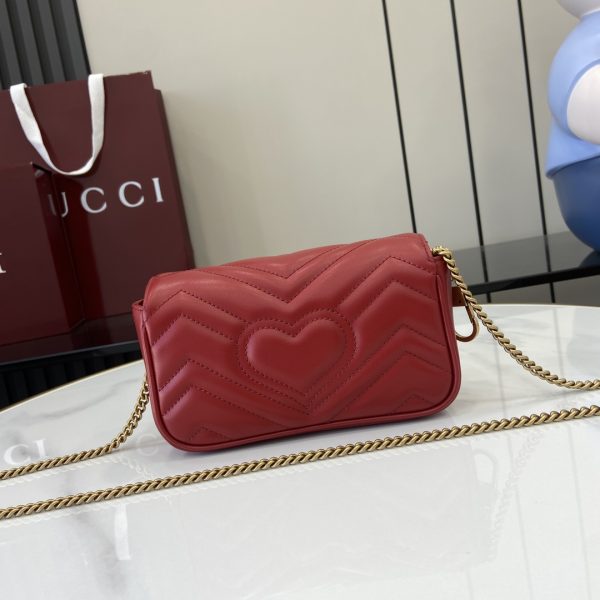 New GG Marmont series ultra mini handbag