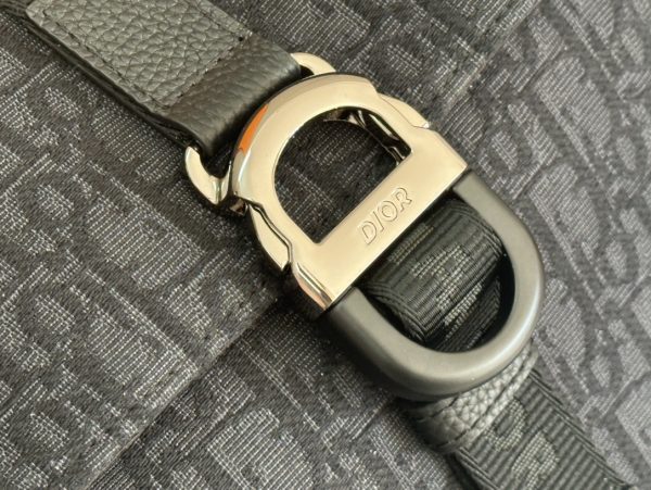 This top of the line original Dior 8-roll top backpack is a new addition to the Spring 2025 men's clothing collection