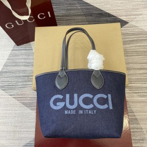 i1742105732_616_0 The Gucci Totissima collection blends the word "tote" with the Italian word for the highest quality, "issima"