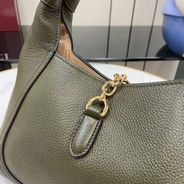 i1744395296_9999_4 Gucci Softbit Series Shoulder Craftsmanship Incorporates Large Half Horseneck Buckle Design, Brand Classic Equestrian Style
