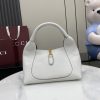 i1744525633738_6465_0_2 Gucci Softbit Series Shoulder Craftsmanship Incorporates Large Half Horseneck Buckle Design, Brand Classic Equestrian Style