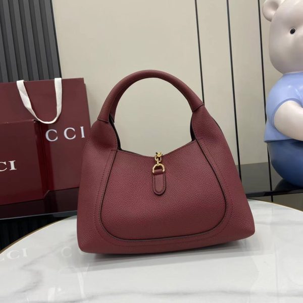 i1744525672117_624_0_2 Gucci Softbit Series Shoulder Craftsmanship Incorporates Large Half Horseneck Buckle Design, Brand Classic Equestrian Style