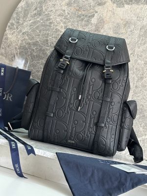 This Dior Hit The Road flip backpack blends modern style with Dior's haute couture spirit