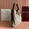 i1758881746_7579_2 The Gucci Beatrix handbag collection is crafted with black cowhide material and adorned with iconic horseneck buckle details on the shoulder strap